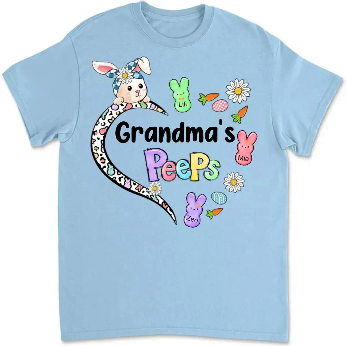 Family - Custom Easter Day Shirt - Personalized Unisex T-shirt (NV) T-shirt The Next Custom Gift