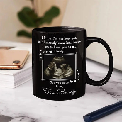 Family - Custom I Know I'm Not Here Yet - Personalized Black Mug mug The Next Custom Gift