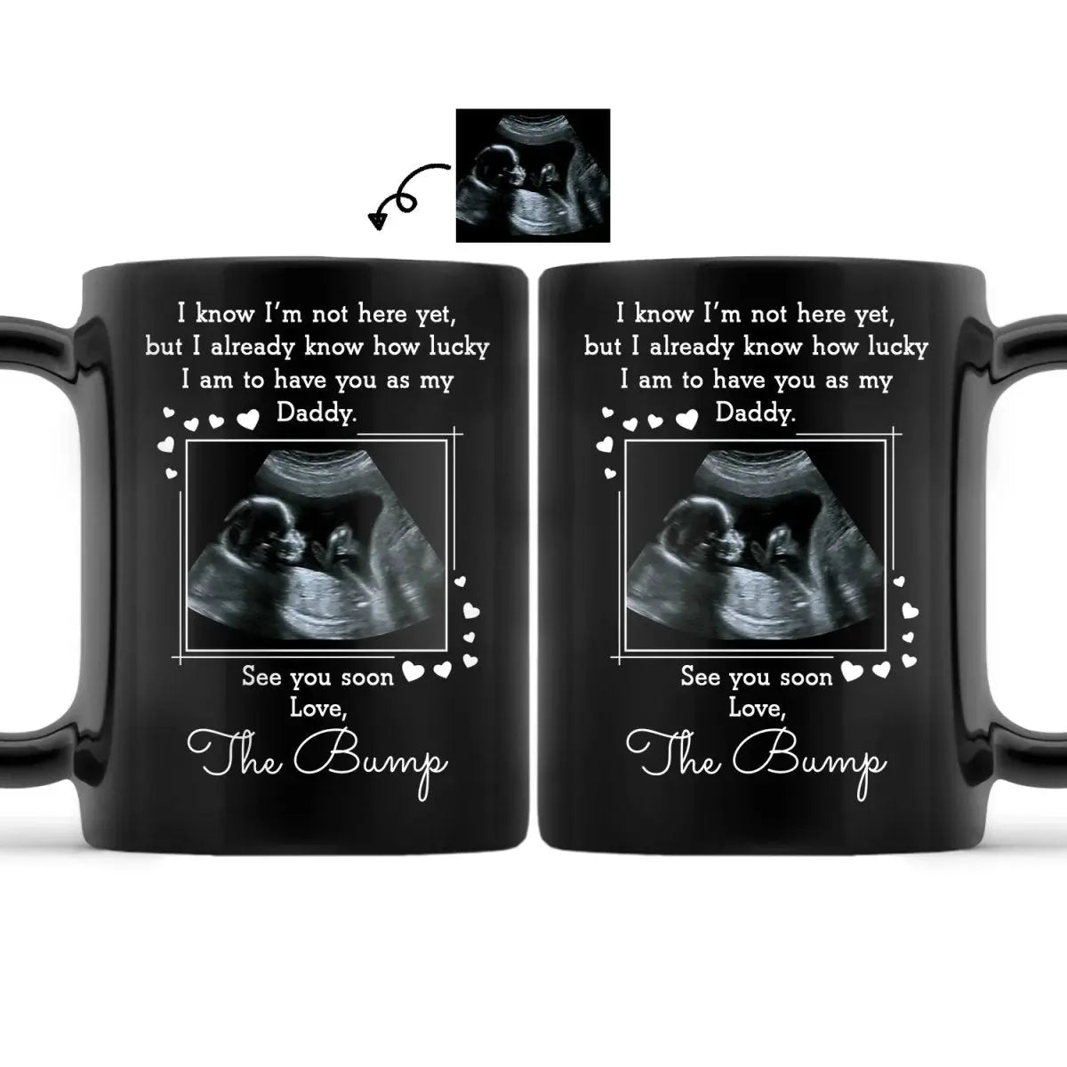 Family - Custom I Know I'm Not Here Yet - Personalized Black Mug mug The Next Custom Gift