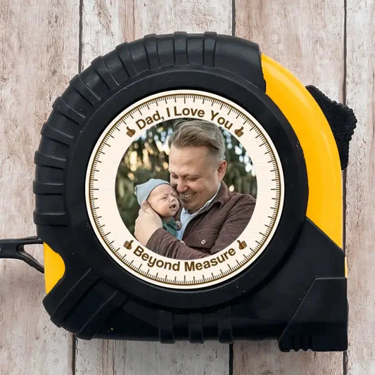 Family - Dad I Love You - Personalized Tape Measure Tape Measure The Next Custom Gift