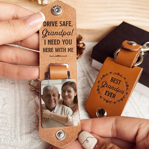 Family - Drive Safe I Need You Here With Me - Personalized Keychain - The Next Custom Gift  Keychain
