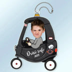 Family - Drive Safe - Personalized Acrylic Car Hanger (LH) car hanger The Next Custom Gift