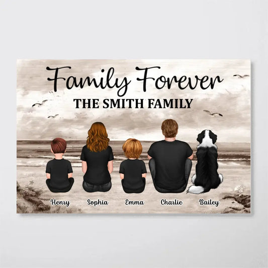 Family - Family Forever - Personalized Poster