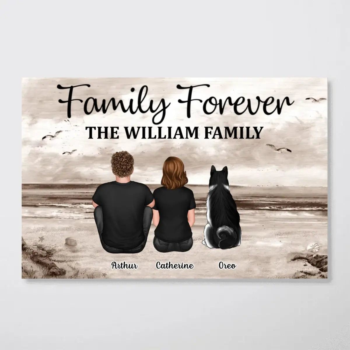 Family - Family Forever - Personalized Poster Poster The Next Custom Gift