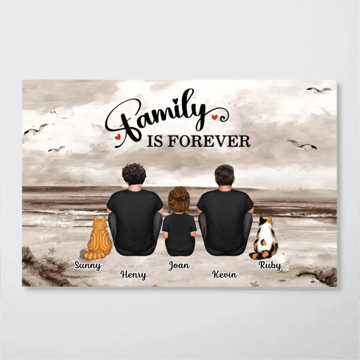 Family - Family Is Forever - Personalized Poster Poster The Next Custom Gift