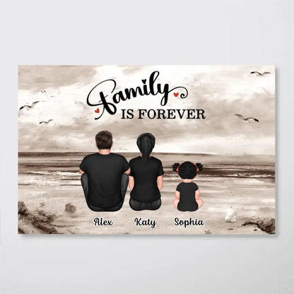 Family - Family Is Forever - Personalized Poster Poster The Next Custom Gift