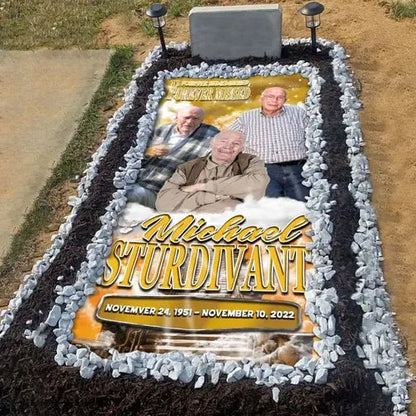 Family - Forever In Our Hearts - Personalized Grave Blanket(NV) Blanket The Next Custom Gift