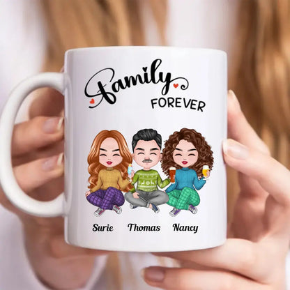 Family Forever - Personalized Mug (SA) Mug The Next Custom Gift