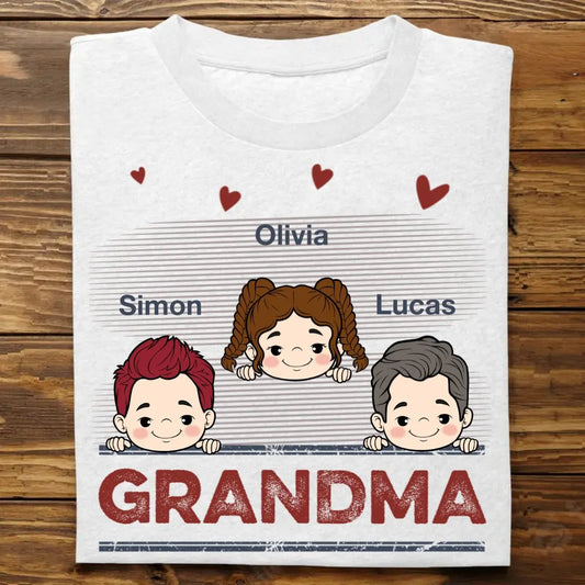 Family - Funny Gift For Dad, Mom, Grandma, Grandpa - Personalized T Shirt