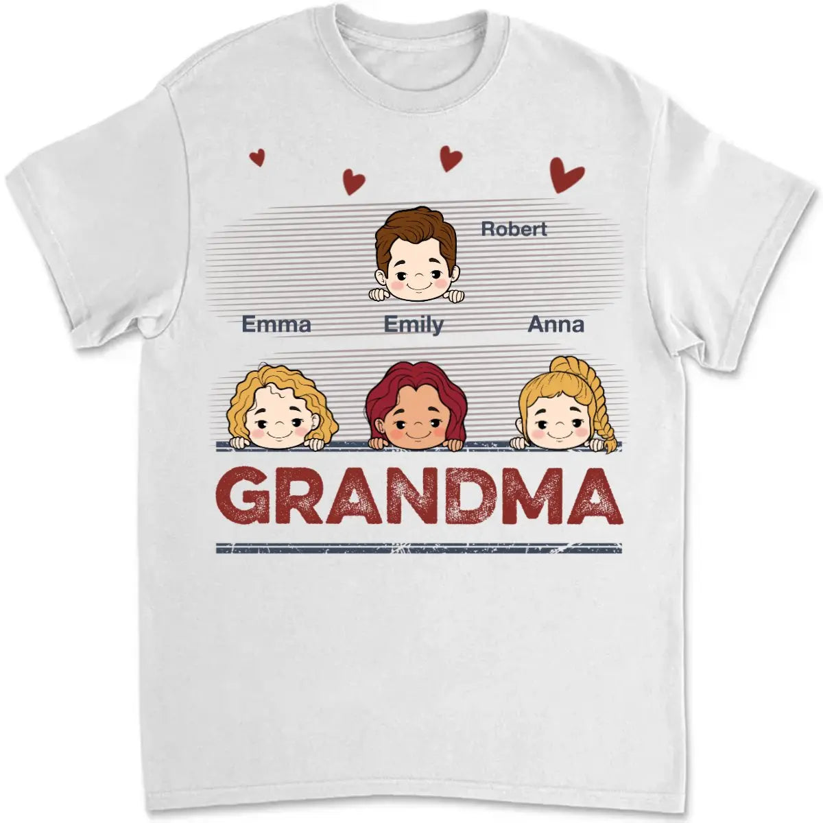 Family - Funny Gift For Dad, Mom, Grandma, Grandpa - Personalized T Shirt T-shirt The Next Custom Gift