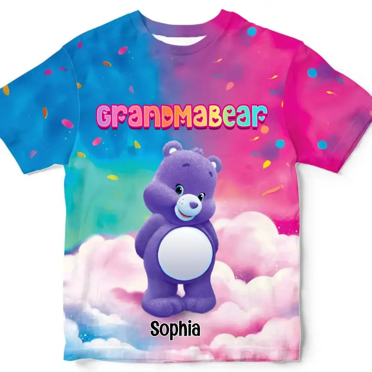 Family - Grandma Bear - Personalized T-Shirt (TL) Shirts & Tops The Next Custom Gift