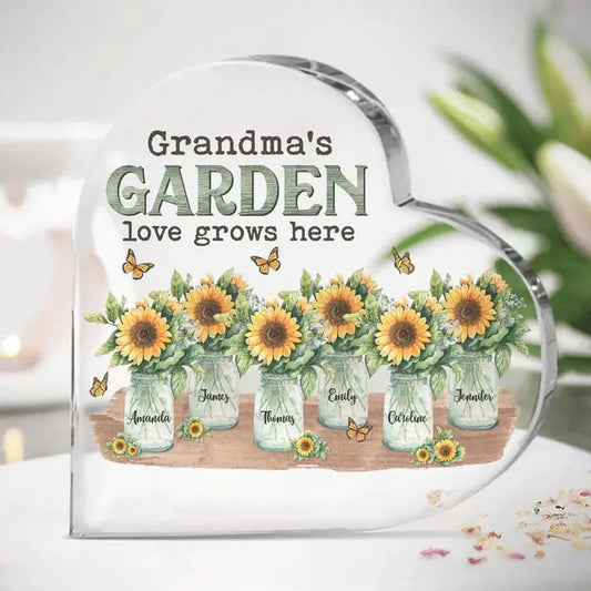 Family - Grandma Birthday Gifts, Grandmother Gift Ideas - Personalized Acrylic Plaque Plaque The Next Custom Gift