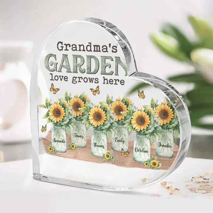 Family - Grandma Birthday Gifts, Grandmother Gift Ideas - Personalized Acrylic Plaque Plaque The Next Custom Gift