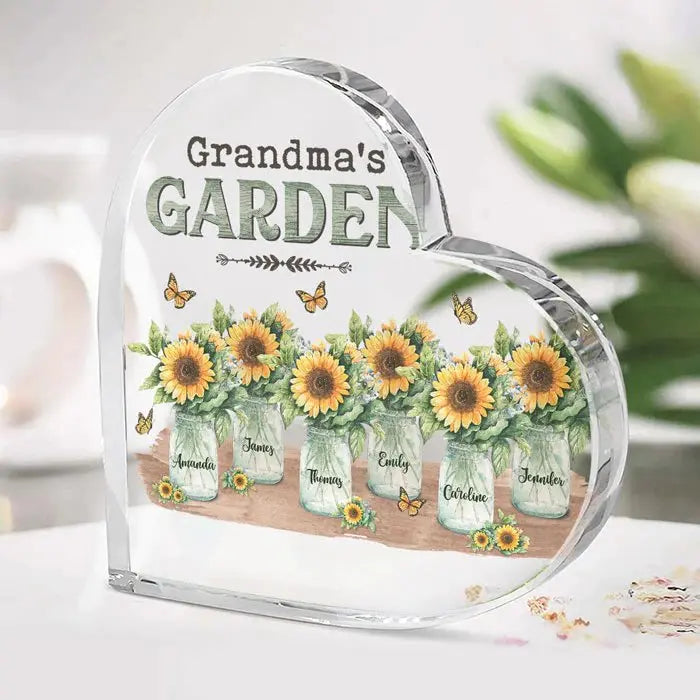 Family - Grandma Birthday Gifts, Grandmother Gift Ideas - Personalized Acrylic Plaque Plaque The Next Custom Gift