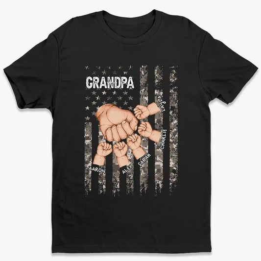 Family - Grandpa Is Like Dad Without Rules - Personalized Shirt T-Shirt The Next Custom Gift