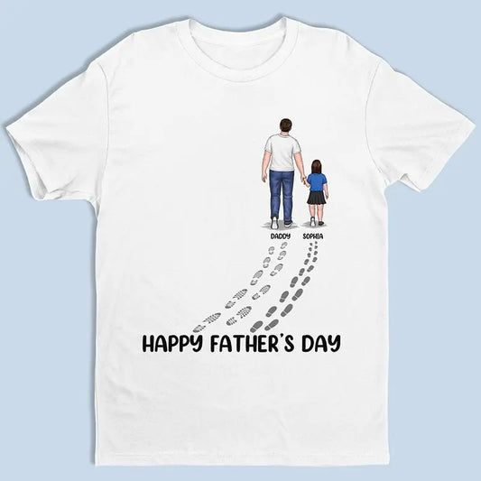 Family - Happy Father's Day Best Dad Ever - Personalized T-Shirt Hoodie Sweatshirt Shirts & Tops The Next Custom Gift