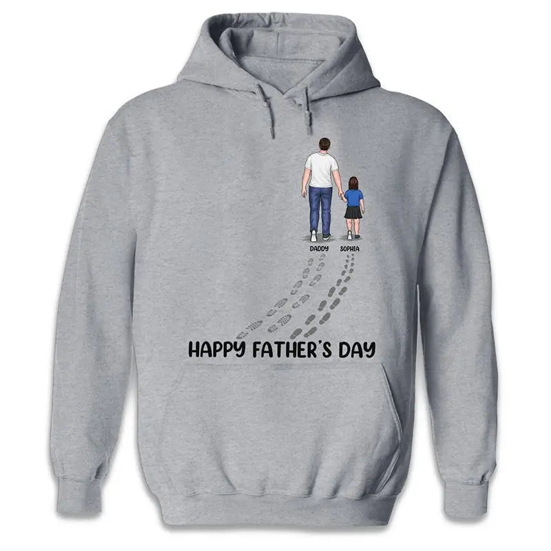 Family - Happy Father's Day Best Dad Ever - Personalized T-Shirt Hoodie Sweatshirt Shirts & Tops The Next Custom Gift