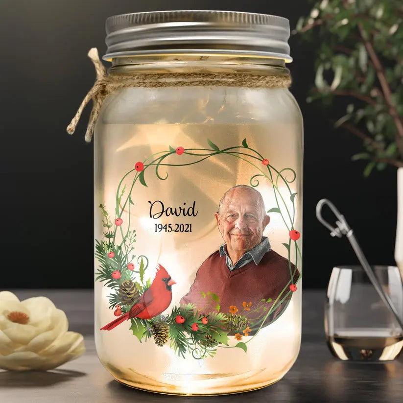 Family - I Am Always With You - Personalized Jar Light MCN