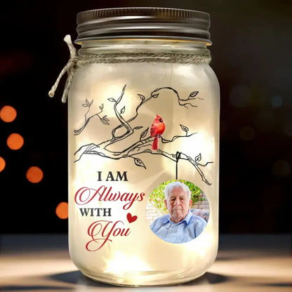 Family - I Am Always With You - Personalized Jar Light(NV)  The Next Custom Gift