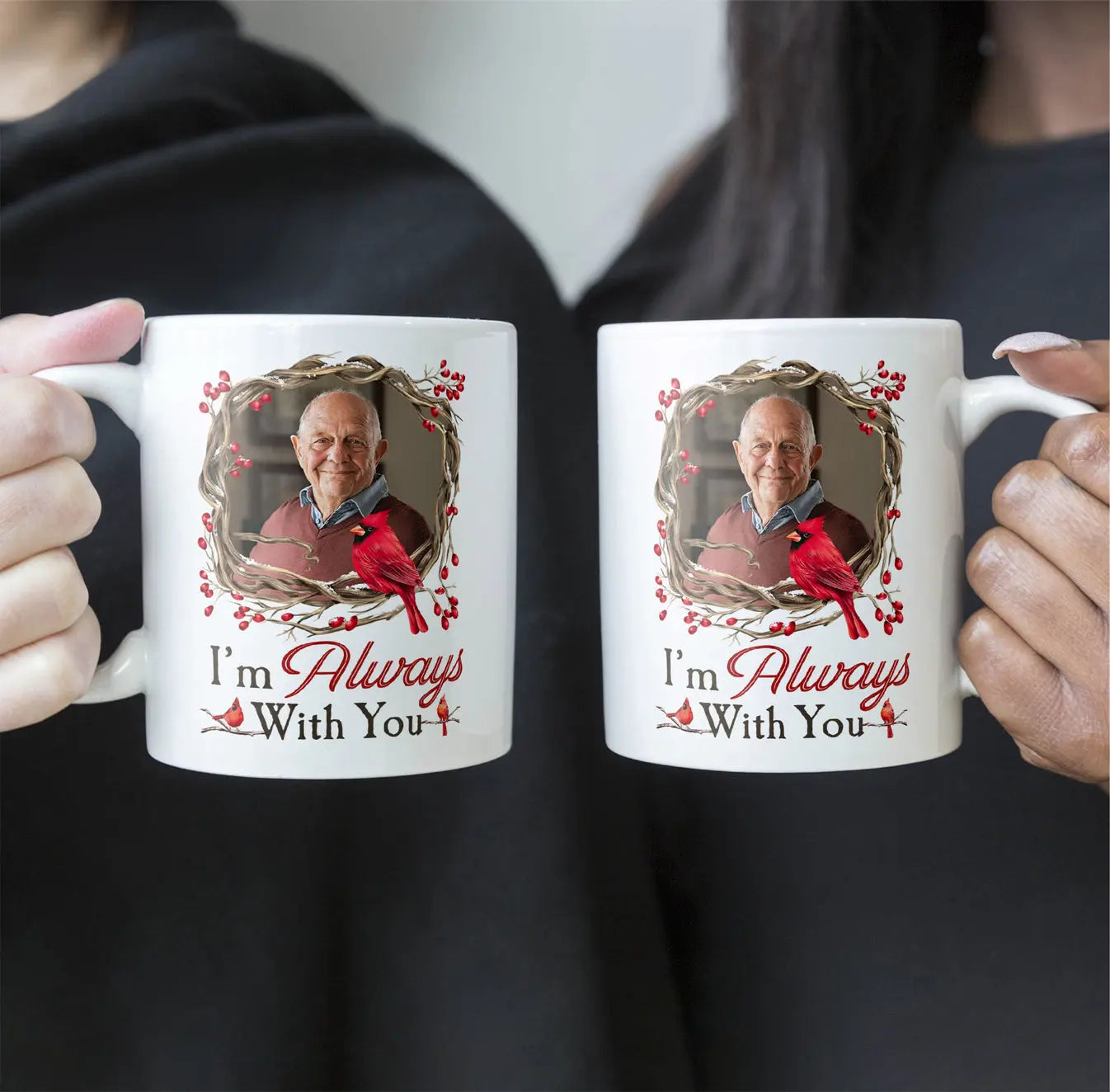 Family - I Am Always With You - Personalized Mug MCN