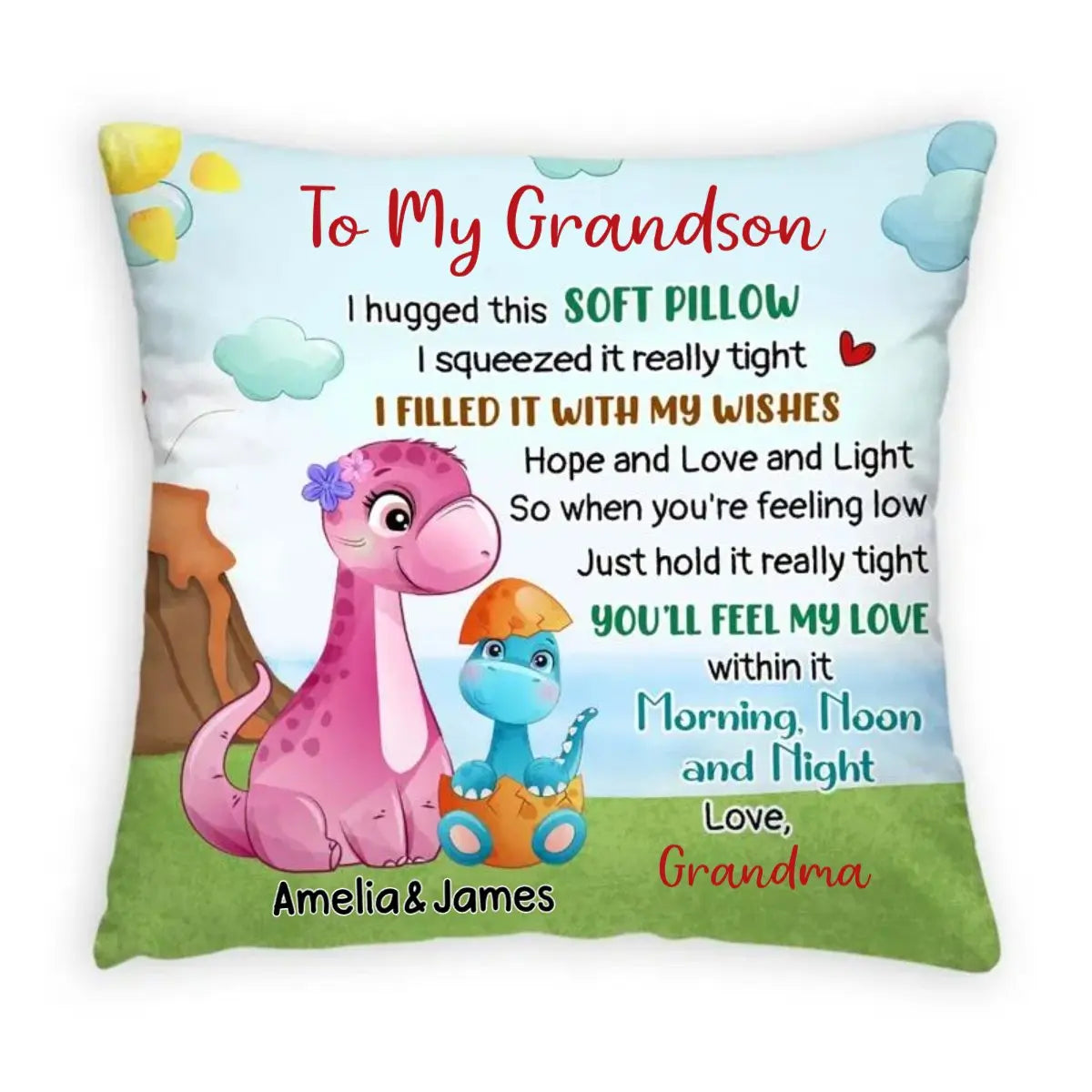 Family - I Hugged This Soft Pillow - Personalized Pillow(BU) Pillow The Next Custom Gift