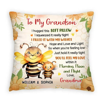 Family - I Hugged This Soft Pillow - Personalized Pillow(BU) Pillow The Next Custom Gift