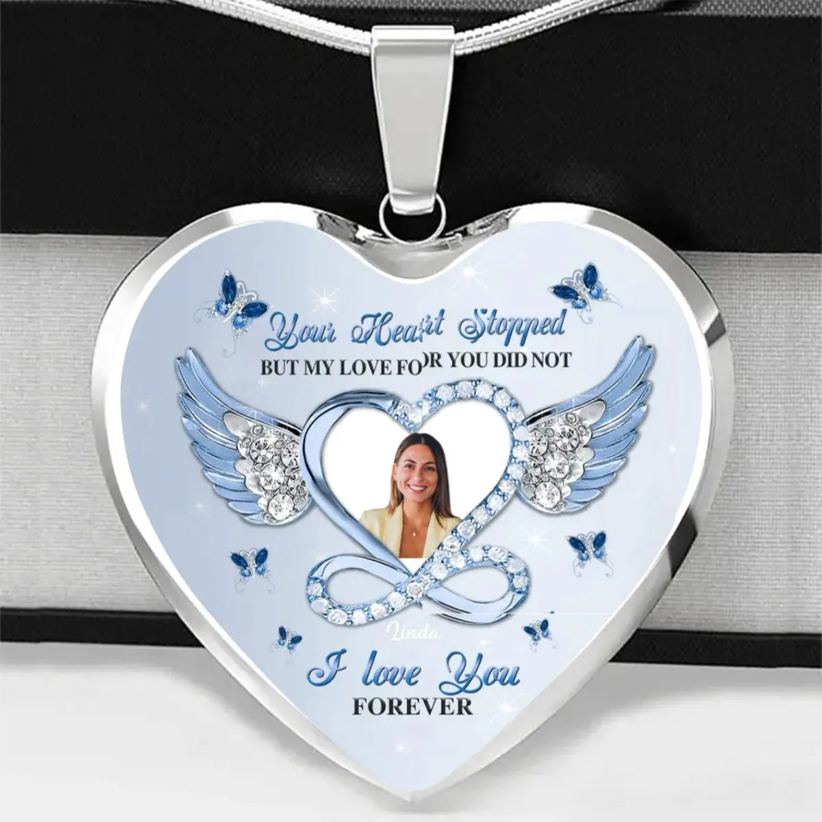 Family - I Love You Forever - Personalized Necklace(AQ) Necklace The Next Custom Gift