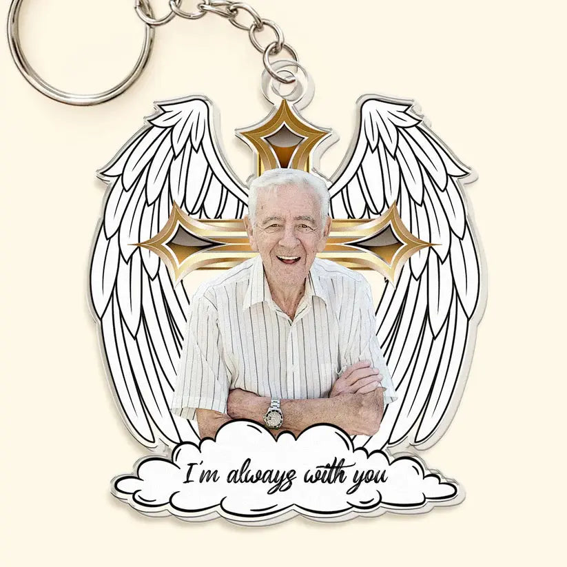 Family - I'm Always With You - Personalized Acrylic Keychain (HJ) MCN