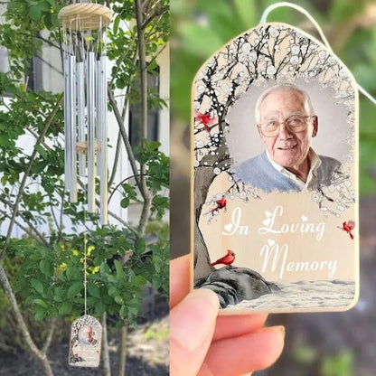 Family - I'm Always With You - Personalized Wind Chimes Wind Chime The Next Custom Gift