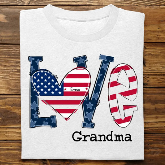 Family  - LOVE - Personalized T-Shirt (BU) Shirts & Tops The Next Custom Gift