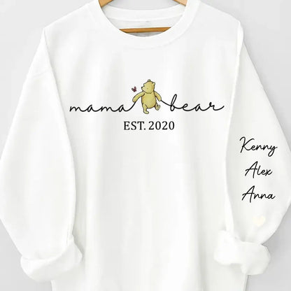 Family - Mama Bear - Personalized Sweatshirt Sweater The Next Custom Gift