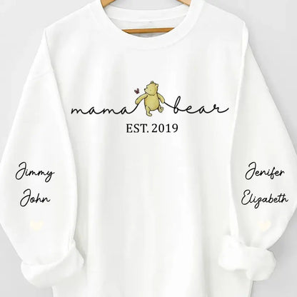 Family - Mama Bear - Personalized Sweatshirt Sweater The Next Custom Gift