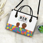Family - Mom Mode On - Personalized Leather Bag Leather Handbag The Next Custom Gift
