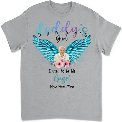 Family - Mommy's Girl I Used to be Her Angel Now She's Mine - Personalized T-Shirt (BU) Shirts & Tops The Next Custom Gift