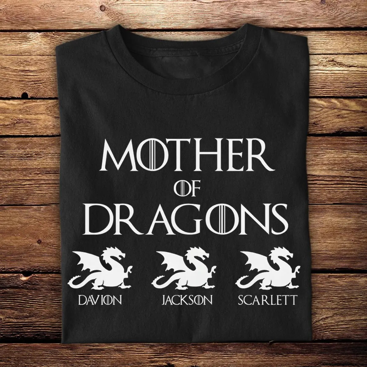 Family - Mother Of Dragons - Personalized Unisex T-shirt, Hoodie Shirts & Tops The Next Custom Gift