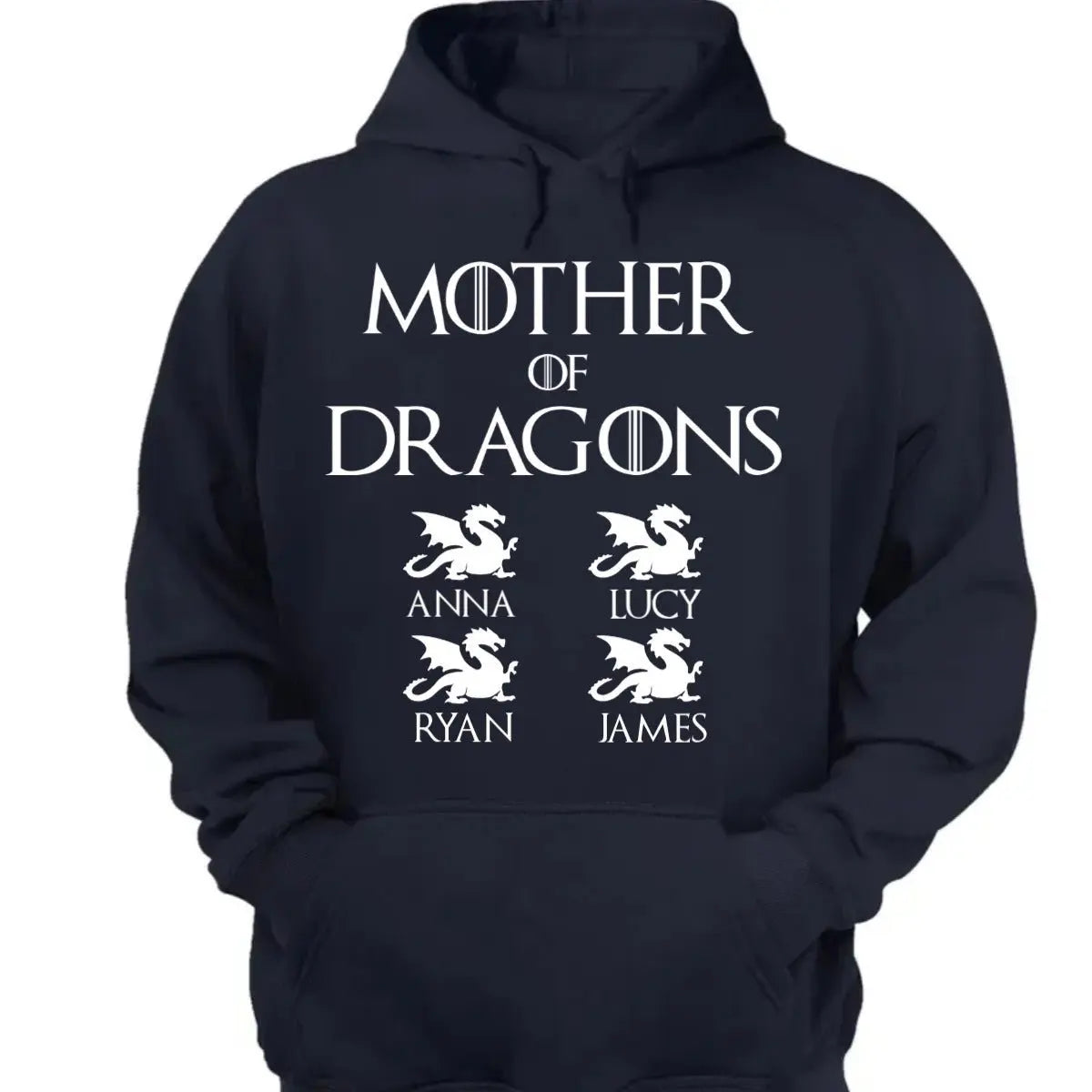 Family - Mother Of Dragons - Personalized Unisex T-shirt, Hoodie