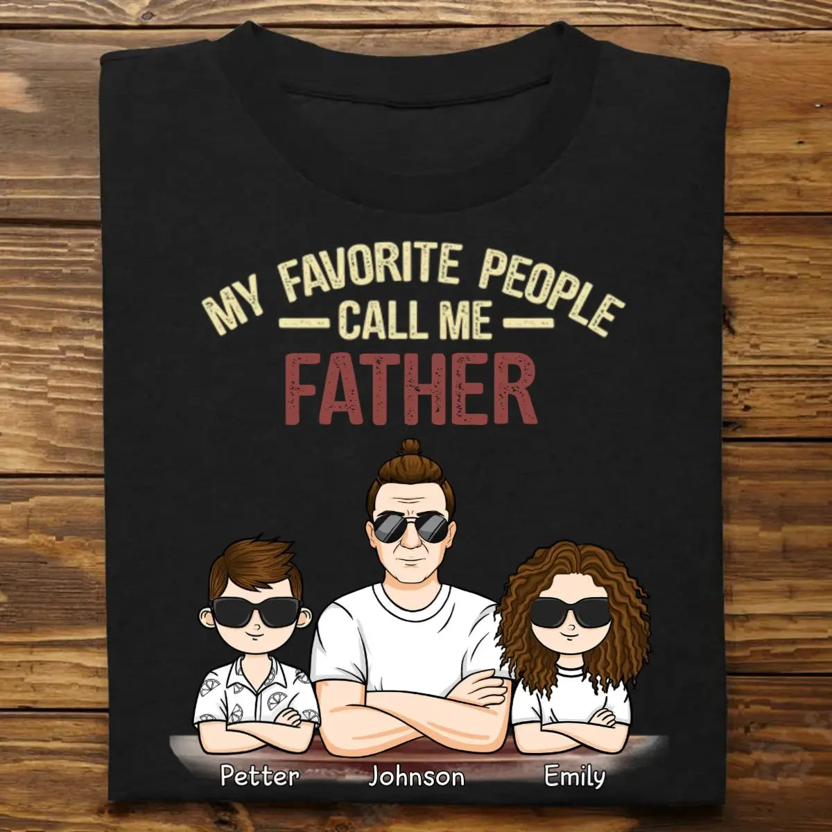 Family - My Favorite People Call Me - Personalized Unisex T-shirt, Hoodie Shirts & Tops The Next Custom Gift