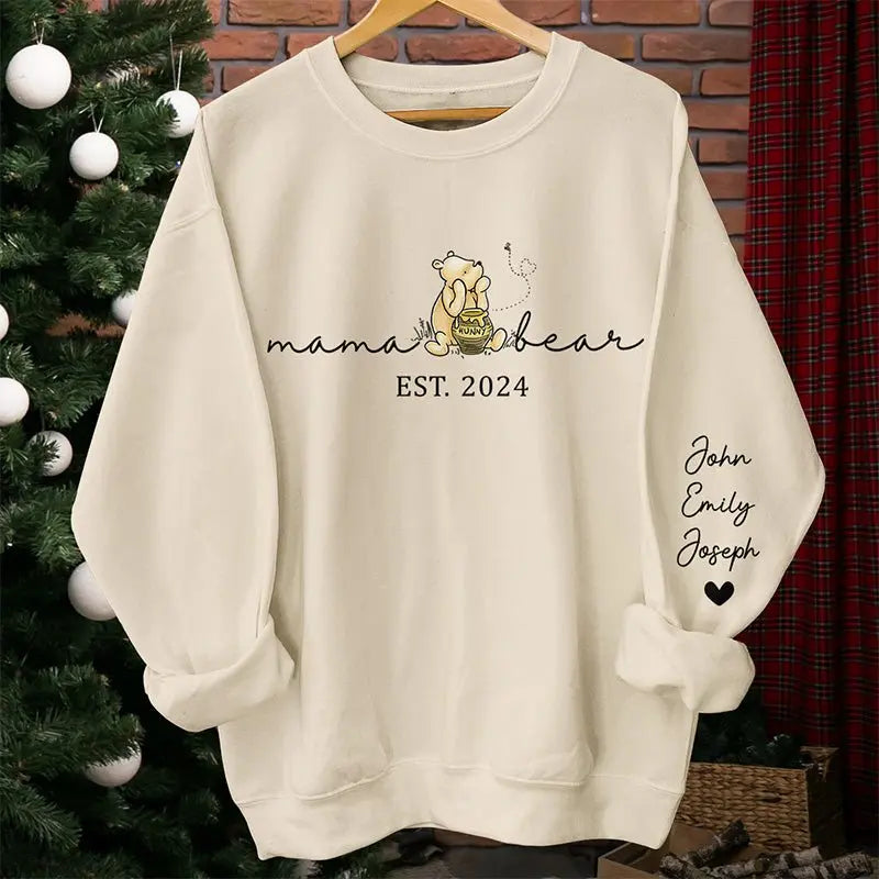 Family - My Mother Is A Walking Miracle - Personalized Sweater (LH) T-shirt The Next Custom Gift