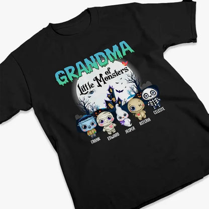 Family - Nana Of These Little Monsters - Personalized Unisex T-shirt T-shirt The Next Custom Gift