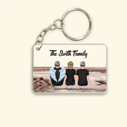 Family - Our Family - Personalized Acrylic Keychain (TL) Keychain The Next Custom Gift