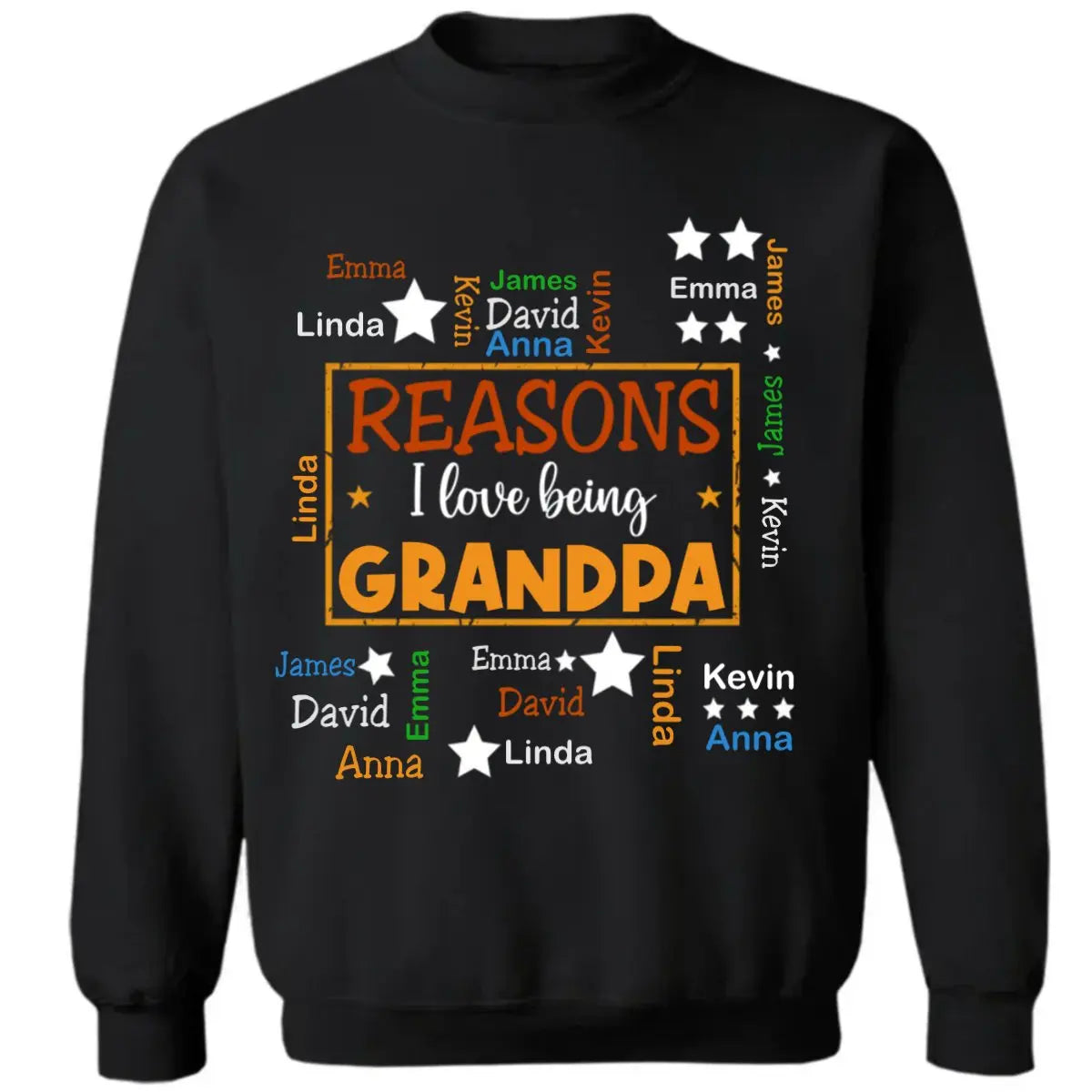 Family - Reasons I Love Being Word Art - Personalized T-Shirt, Sweater, Hoodie Shirts & Tops The Next Custom Gift