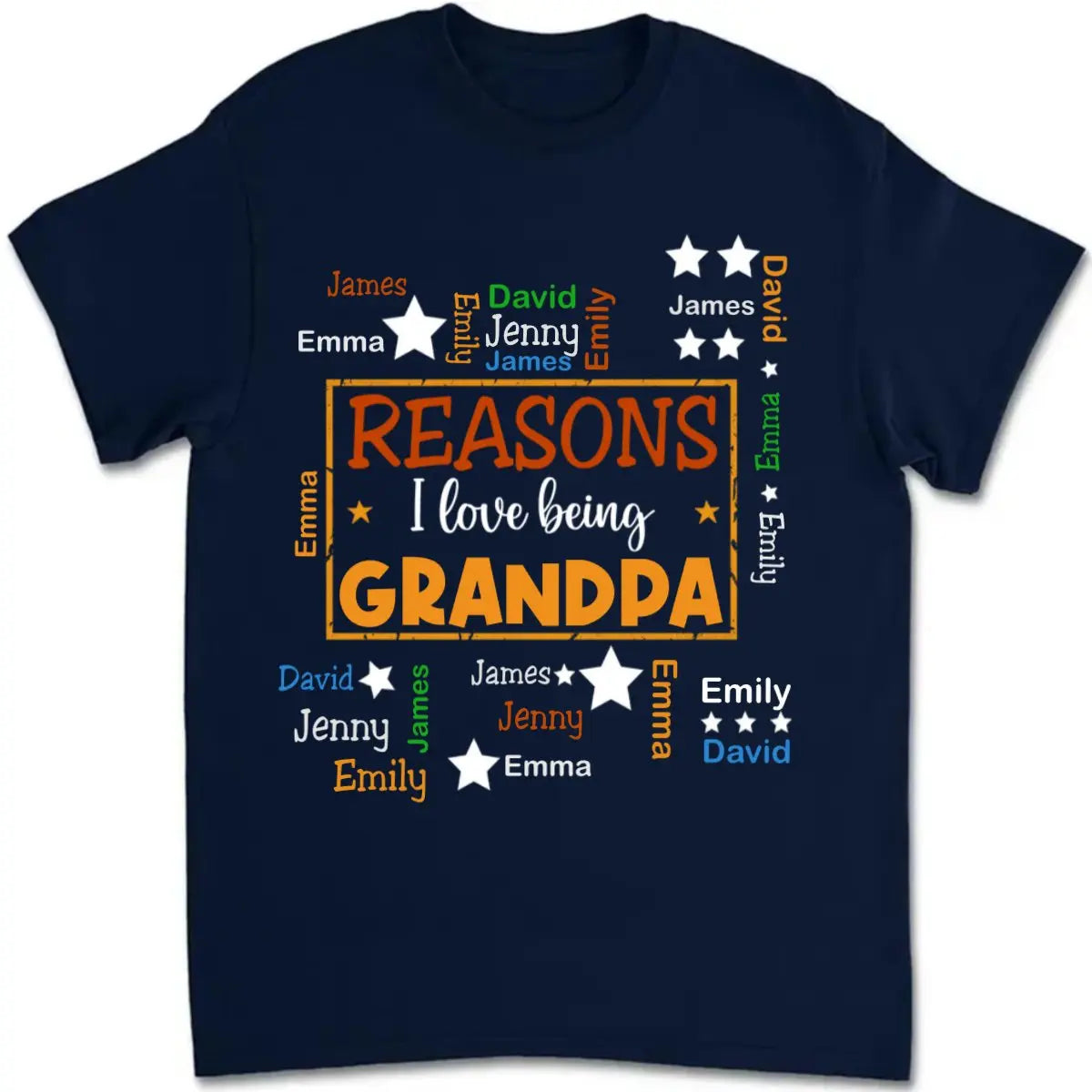 Family - Reasons I Love Being Word Art - Personalized T-Shirt, Sweater, Hoodie Shirts & Tops The Next Custom Gift