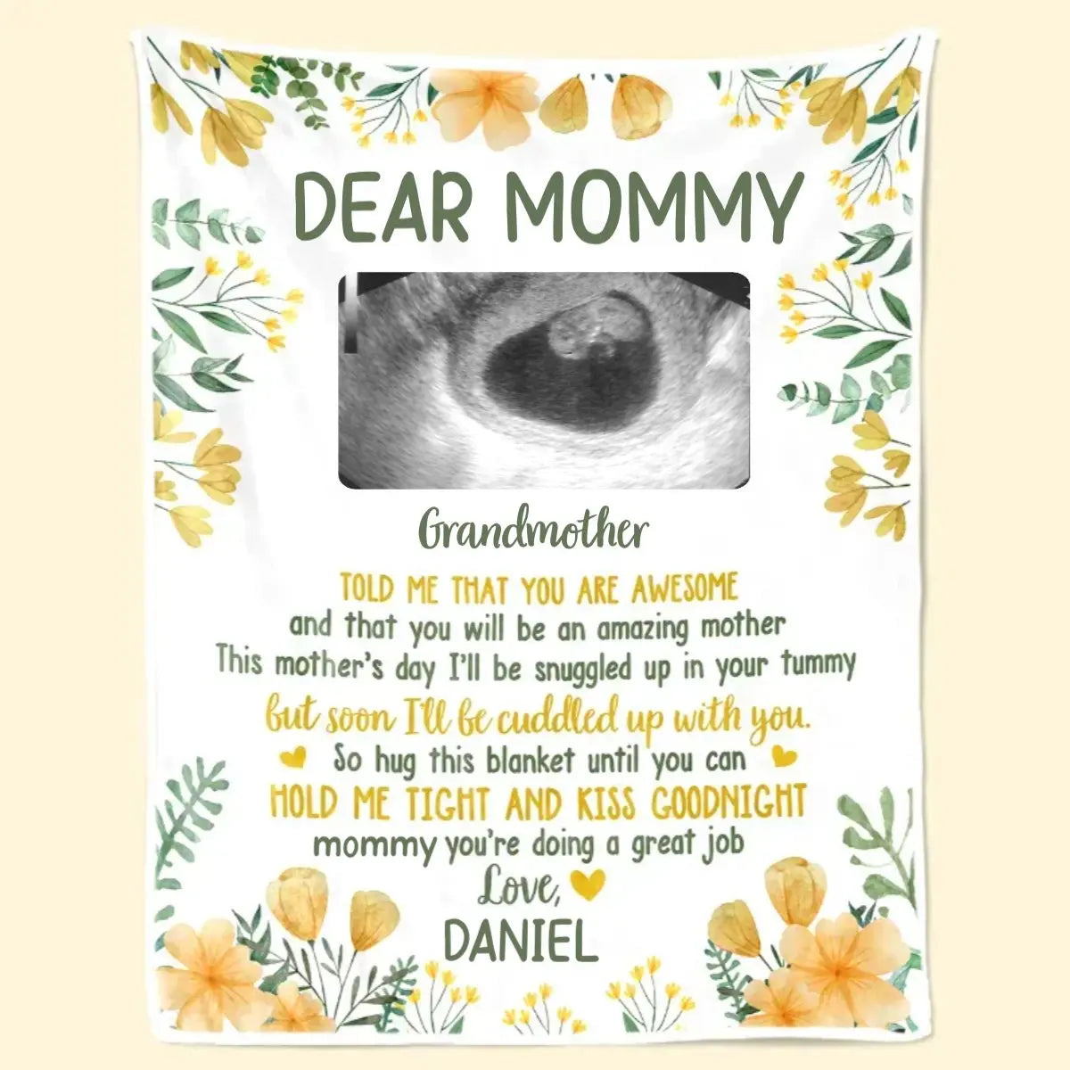 Family - Soon I’ll Be Cuddled Up With You - Personalized Photo Blanket Blanket The Next Custom Gift