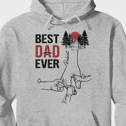 Family - The Best Dad Ever - Personalized T-Shirt Shirts & Tops The Next Custom Gift