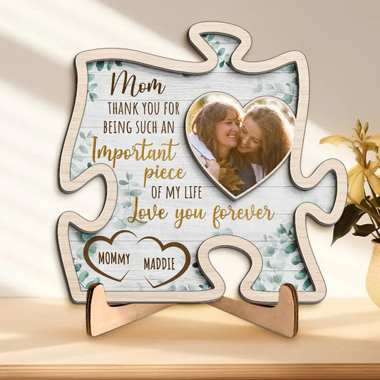 Family - The Important Piece Of My Life - Personalized Custom (NV)  The Next Custom Gift