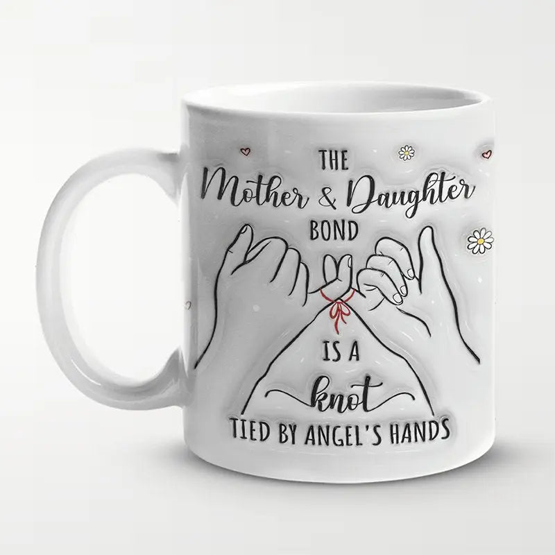 Family - The Mother And Daughter Bond Is A Knot Tied - Personalized Mug - The Next Custom Gift  Mug