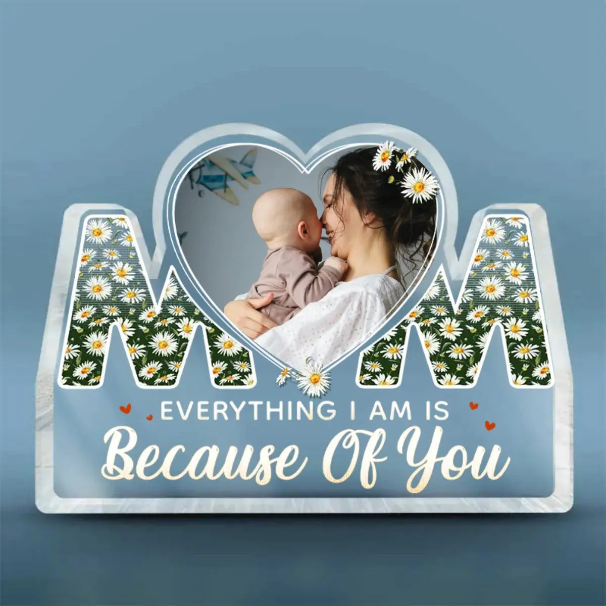 Family - The Piece That Holds Us Together - Personalized Acrylic Plaque (TL) Plaque The Next Custom Gift