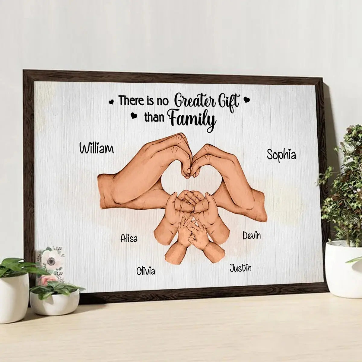 Family - There's No Greater Gift Than Family - Personalized Poster Poster The Next Custom Gift