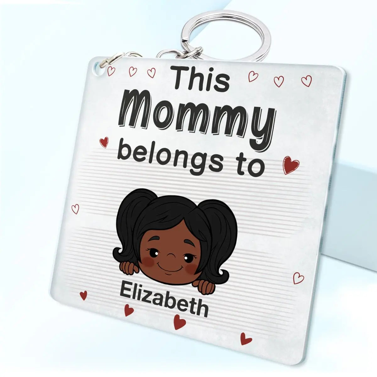 Family - This Grandma Belongs To - Personalized Acrylic Keychain Keychain The Next Custom Gift