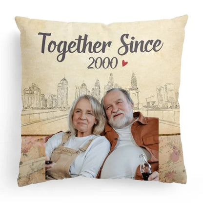 Family - We've Together Since - Personalized Photo Pillow(AQ) Pillow The Next Custom Gift